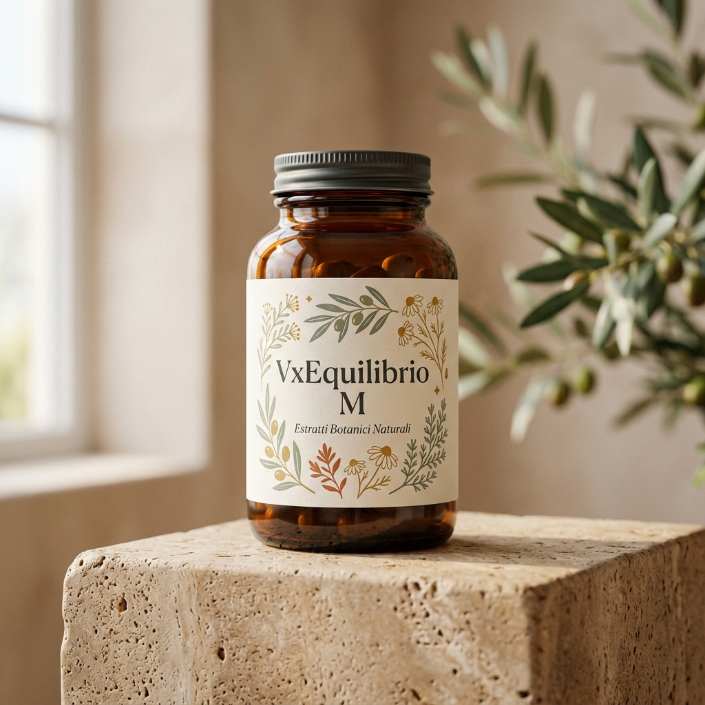 VxEquilibrio M - Confezione di integratore botanico per il benessere maschile